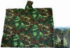 camouflage pvc poncho